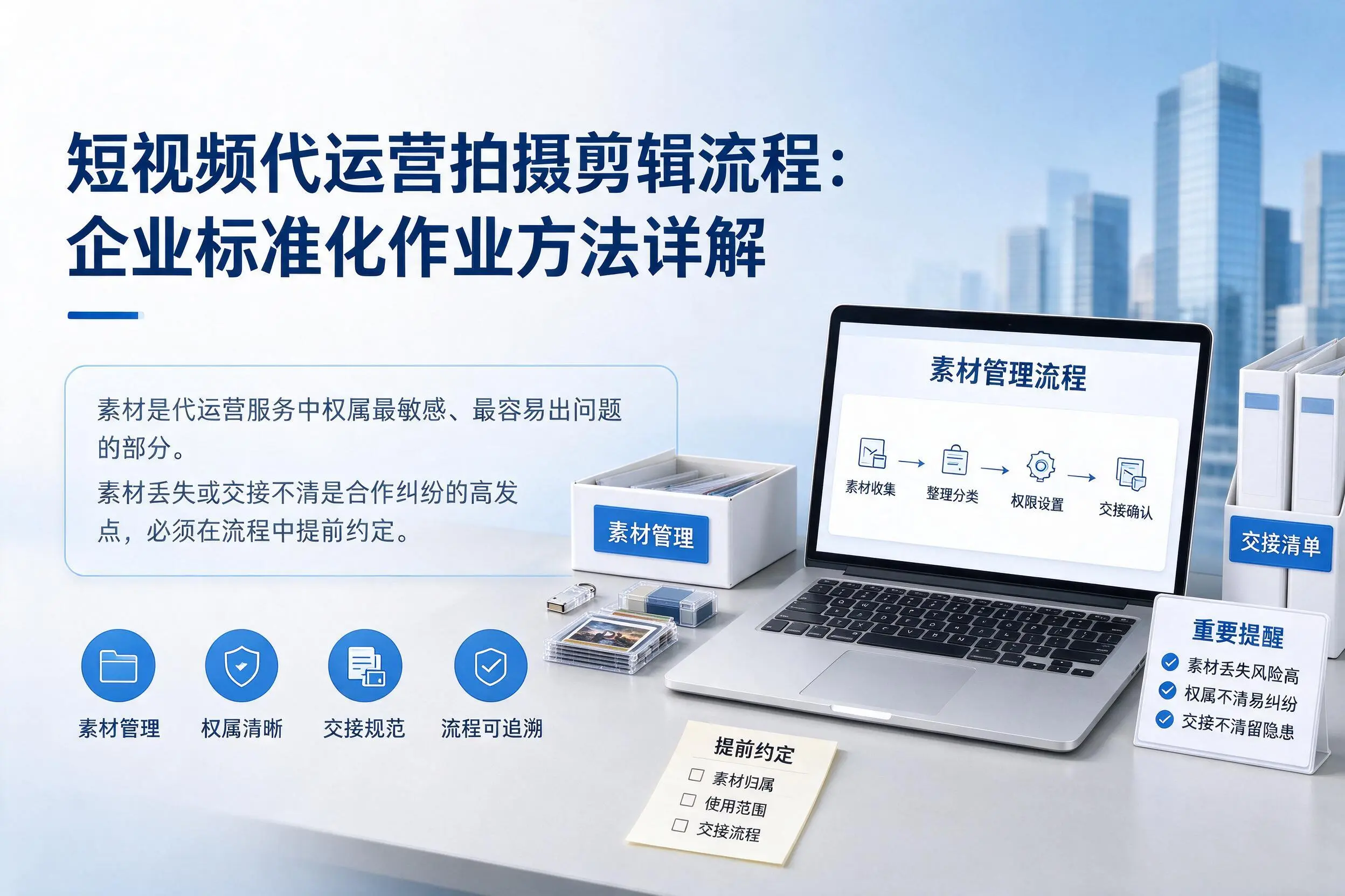 短视频代运营拍摄剪辑流程：保定企业标准化作业方法详解